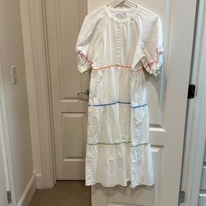 English Factory Puff Sleeve Dress